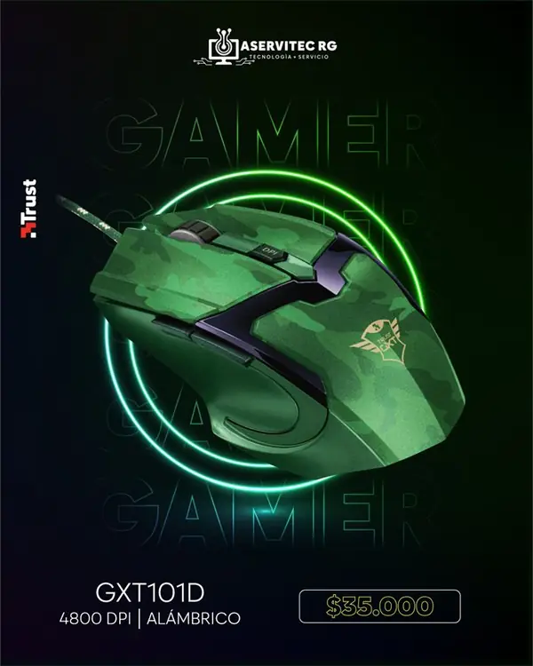 Mouse Gamer Trust GXT 101